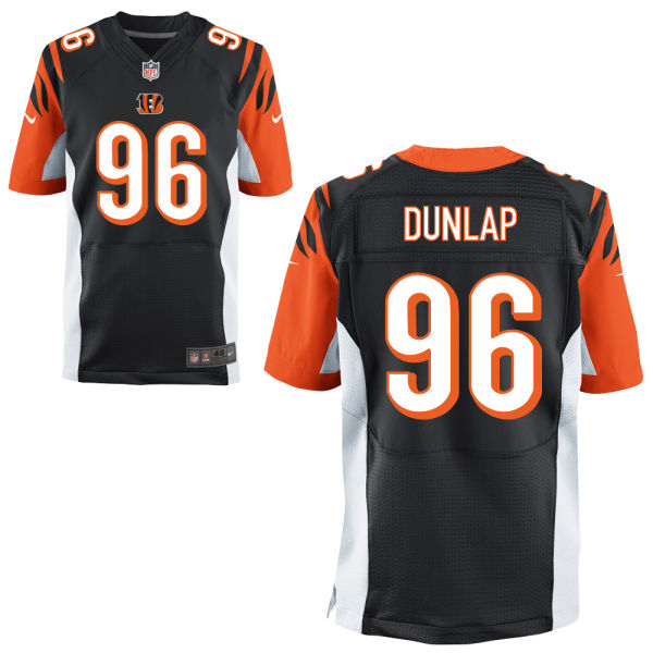 Cincinnati Bengals #96 Carlos Dunlap Black Elite Jersey