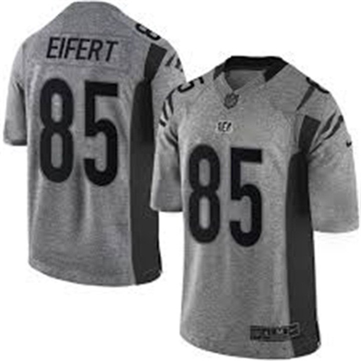 Cincinnati Bengals #85 Tyler Eifert Gridiron Gray Limited Jersey