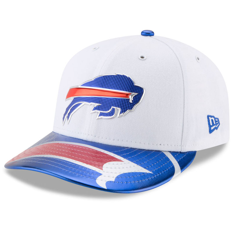 Buffalo Bills White 2017 NFL Draft Official On Stage Low Profile 59FIFTY Fitted Hat