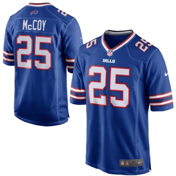 NFL Buffalo Bills #25 LeSean McCoy Game Blue Football Jersey