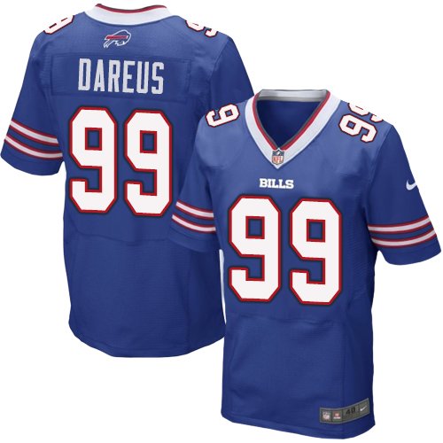 Buffalo Bills #99 Marcell Dareus Royal Blue Elite Jersey