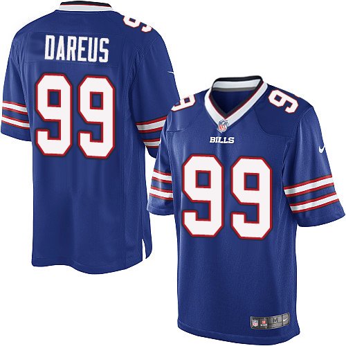 Buffalo Bills #99 Marcell Dareus Royal Blue Limited Jersey