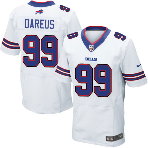 Buffalo Bills #99 Marcell Dareus White Elite Jersey