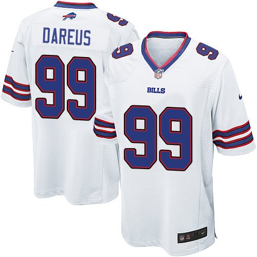 Buffalo Bills #99 Marcell Dareus White Game Jersey