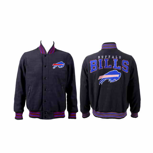 Buffalo Bills JH Design Black Domestic Team Color Jacket