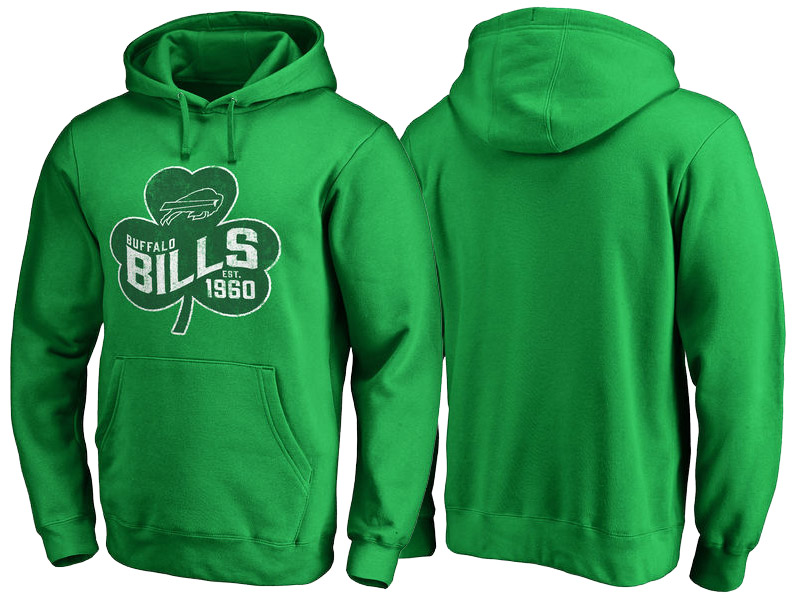 Buffalo Bills Kelly Green Paddy's Pride St. Patrick's Day Hoodie