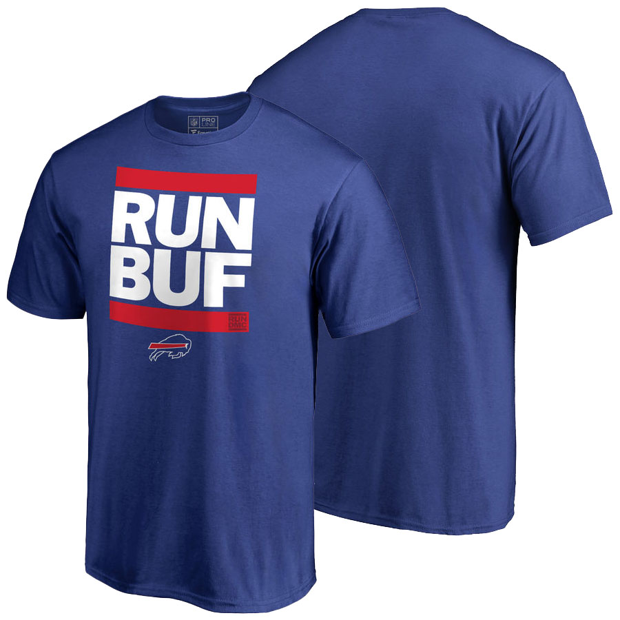 Buffalo Bills Royal Pro Line RUN-CTY T-Shirt