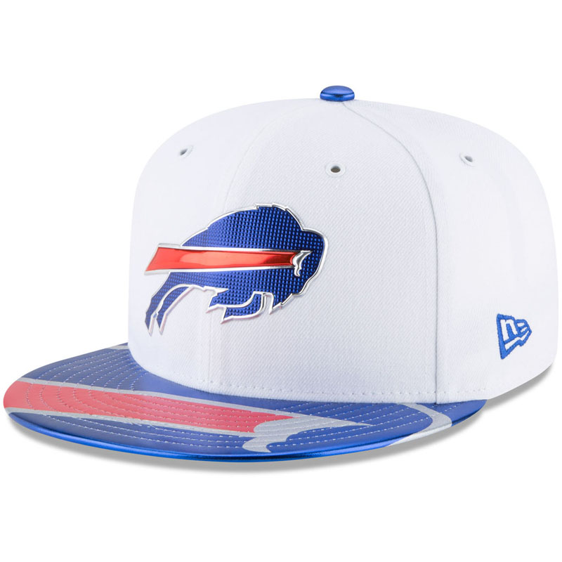 Buffalo Bills White 2017 NFL Draft Official On Stage 59FIFTY Fitted Hat