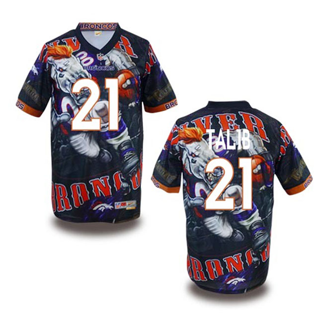 Denver Broncos #21 Aqib Talib Fanatical Fashion Jersey