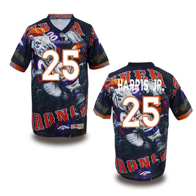 Denver Broncos #25 Chris Harris Jr Fanatical Fashion Jersey