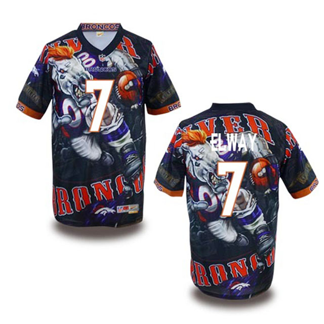 Denver Broncos #7 John Elway Fanatical Fashion Jersey