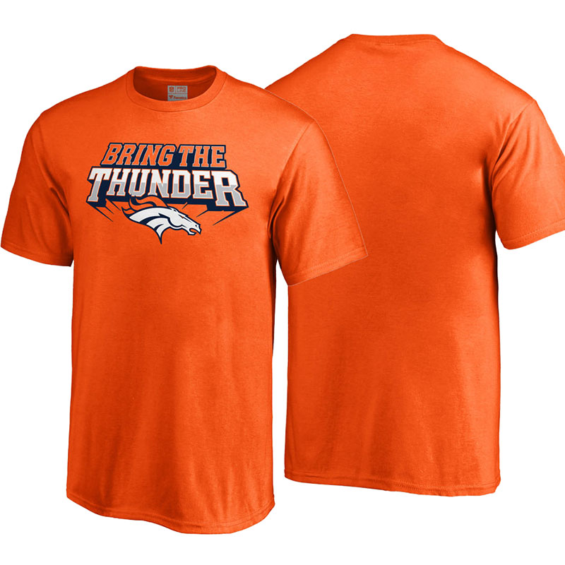 Denver Broncos Orange Pro Line Hometown Collection T-Shirt