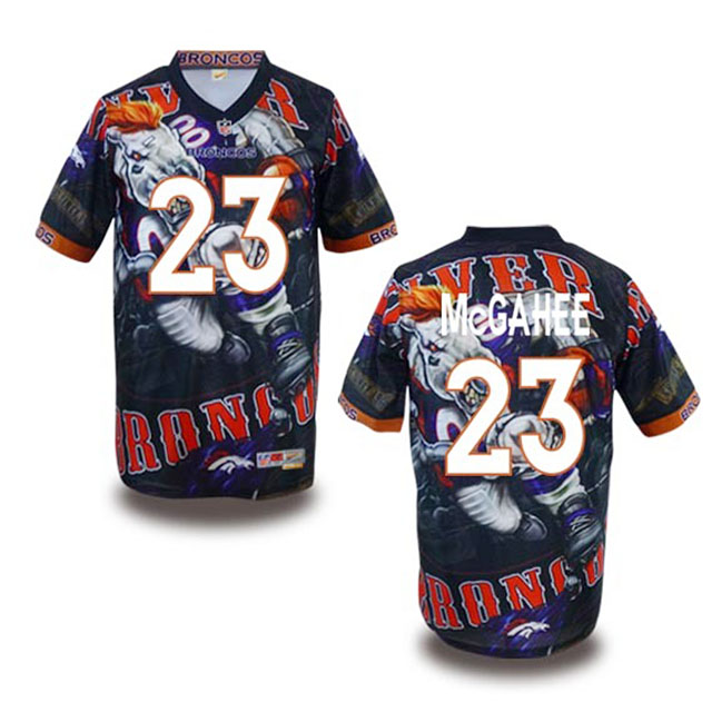 Denver Broncos #23 Willis McGahee Fanatical Fashion Jersey