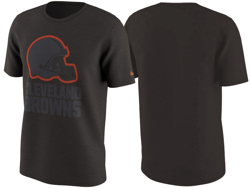 Cleveland Browns Brown Color Rush Travel T-Shirt