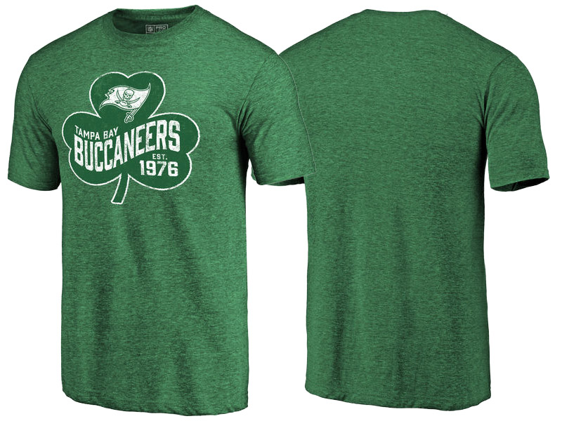 Tampa Bay Buccaneers Kelly Green Paddy's Pride St. Patrick's Day T-Shirt