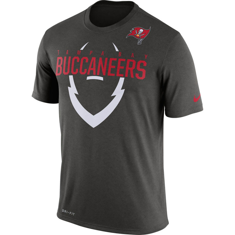 Tampa Bay Buccaneers Pewter Legend Icon Dri-FIT T-Shirt