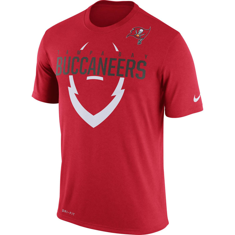 Tampa Bay Buccaneers Red Legend Icon Dri-FIT T-Shirt