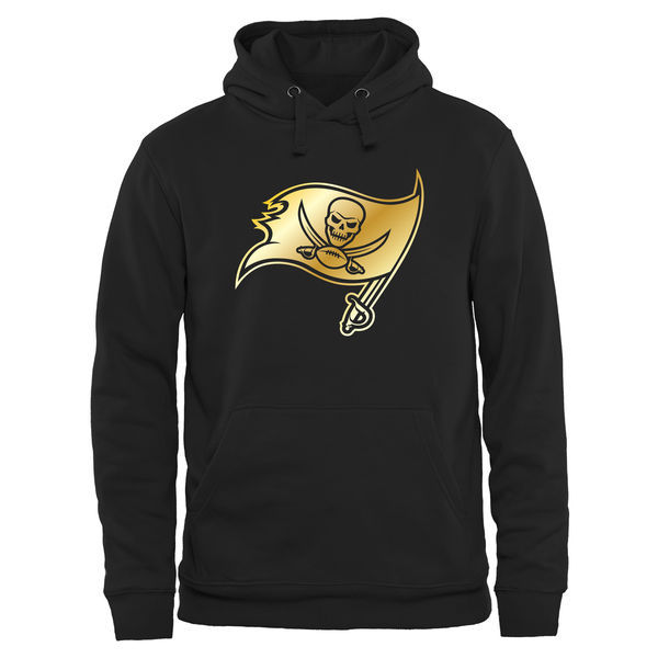 Tampa Bay Buccaneers Black Gold Collection Pullover Performance Hoodie