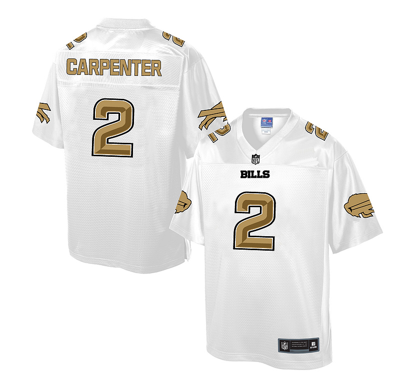 Buffalo Bills #2 Dan Carpenter White Pro Line Fashion Jersey