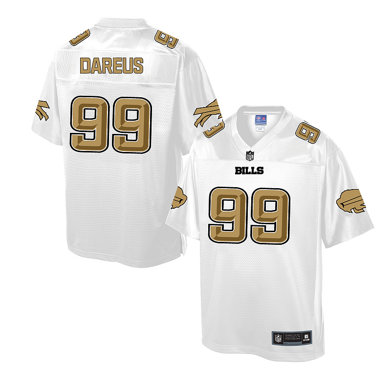 Buffalo Bills #99 Marcell Dareus White Pro Line Fashion Jersey