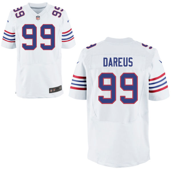 Buffalo Bills #99 Marcell Darius White Alternate Elite Jersey