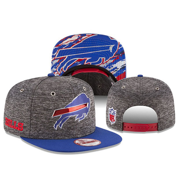 Buffalo Bills Blue Gray New Era Hat