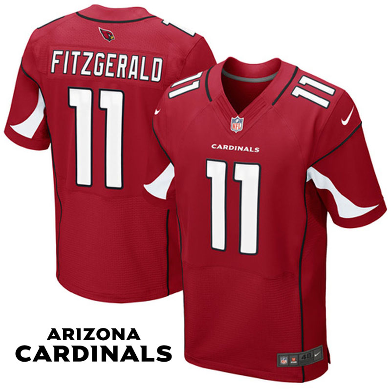 Arizona Cardinals #11 Larry Fitzgerald Cardinal Elite Jersey