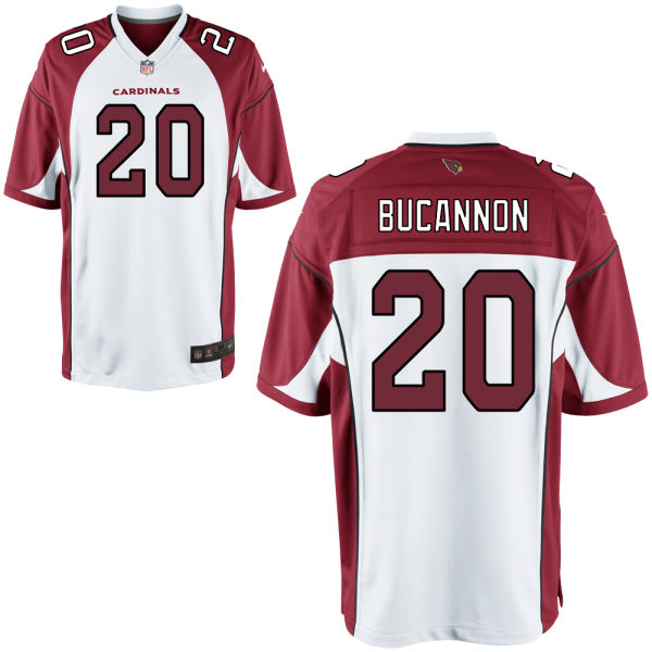 Arizona Cardinals #20 Deone Bucannon White Game Jersey