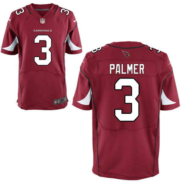 Arizona Cardinals #3 Carson Palmer Red Elite Jersey