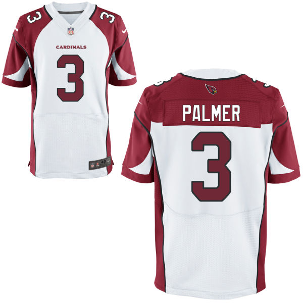 Arizona Cardinals #3 Carson Palmer White Elite Jersey