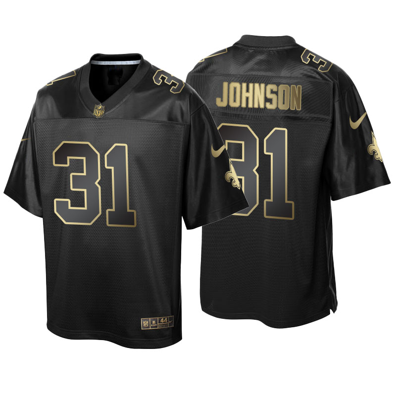 Arizona Cardinals #31 David Johnson Black Gold Collection Jersey