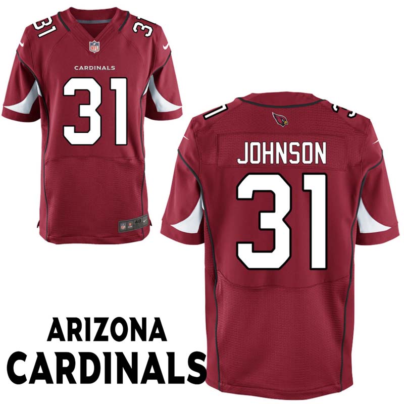 Arizona Cardinals #31 David Johnson Cardinal Elite Jersey