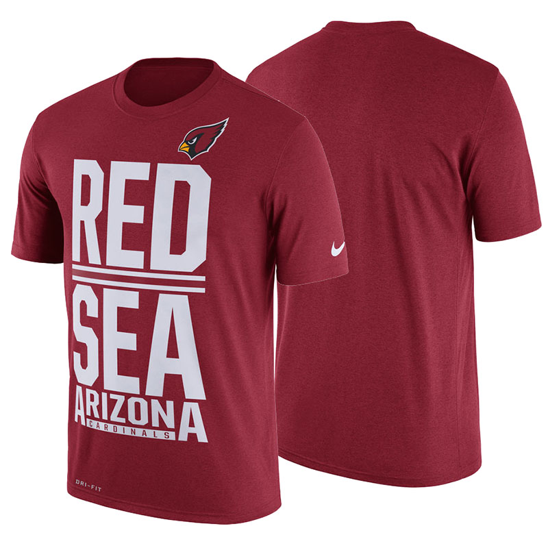 Arizona Cardinals Cardinal Legend Local Fans Performance T-Shirt