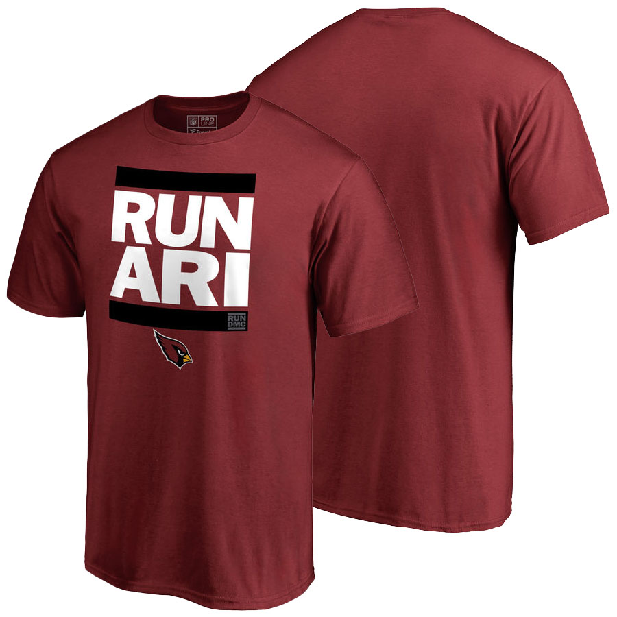 Arizona Cardinals Maroon Pro Line RUN-CTY T-Shirt