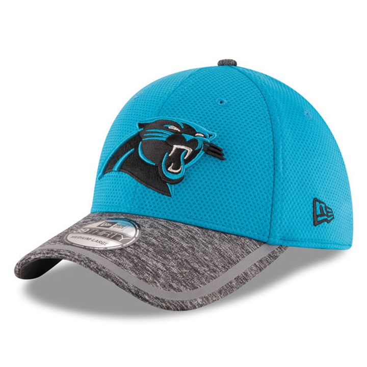 Carolina Panthers Blue New Era 2016 On Field Training Camp Flex Hat