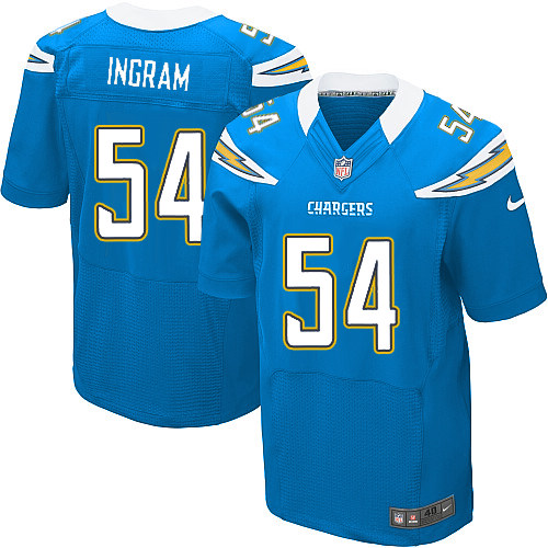 San Diego Chargers #54 Melvin Ingram Blue Alternate Elite Jersey