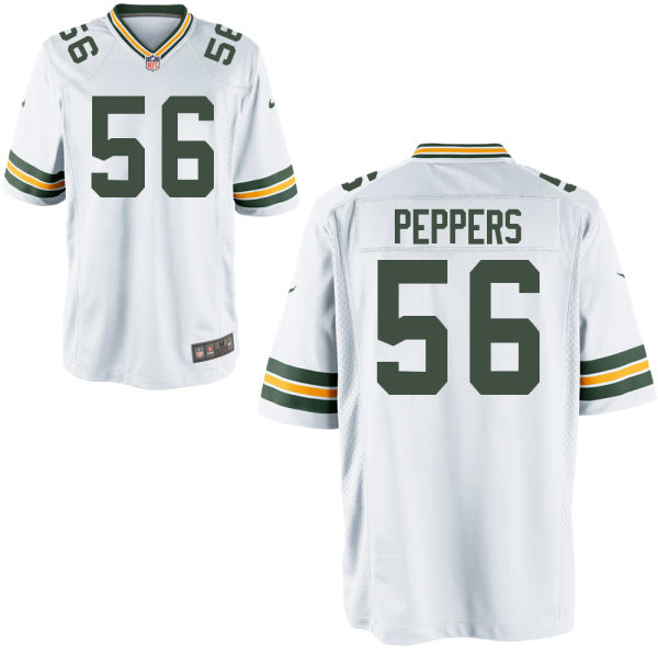 San Diego Chargers #56 Julius Peppers White Game Jersey