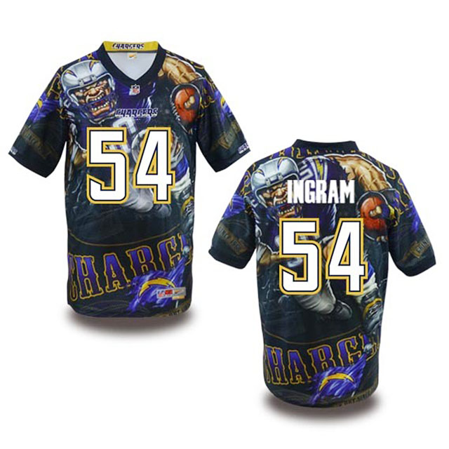 San Diego Chargers #54 Melvin Ingram Fanatical Fashion Jersey