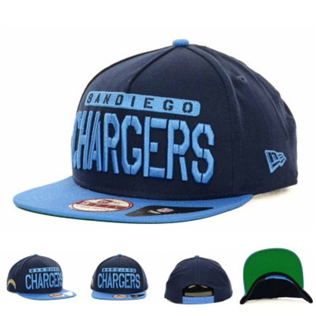 San Diego Chargers New Era Navy Blue On Field Adjustable Hat