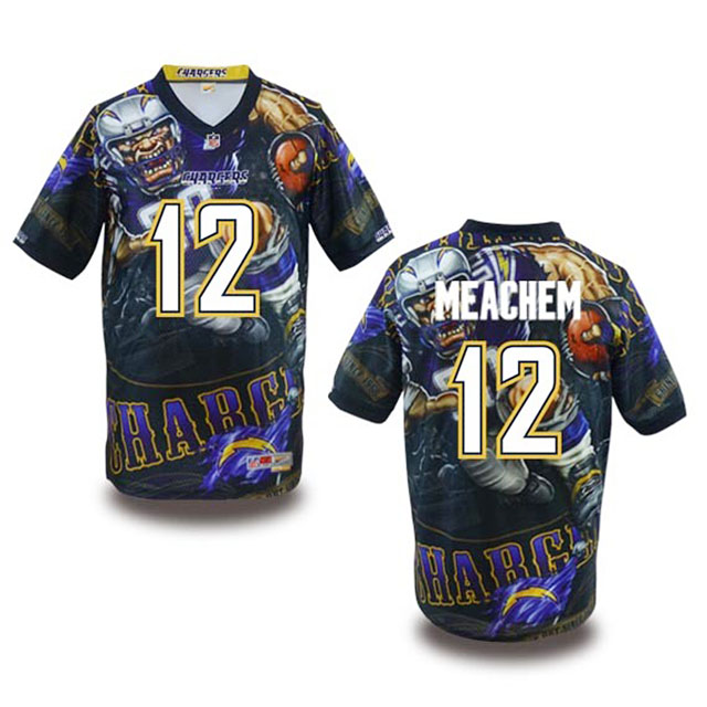 San Diego Chargers #12 Robert Meachem Fanatical Fashion Jersey