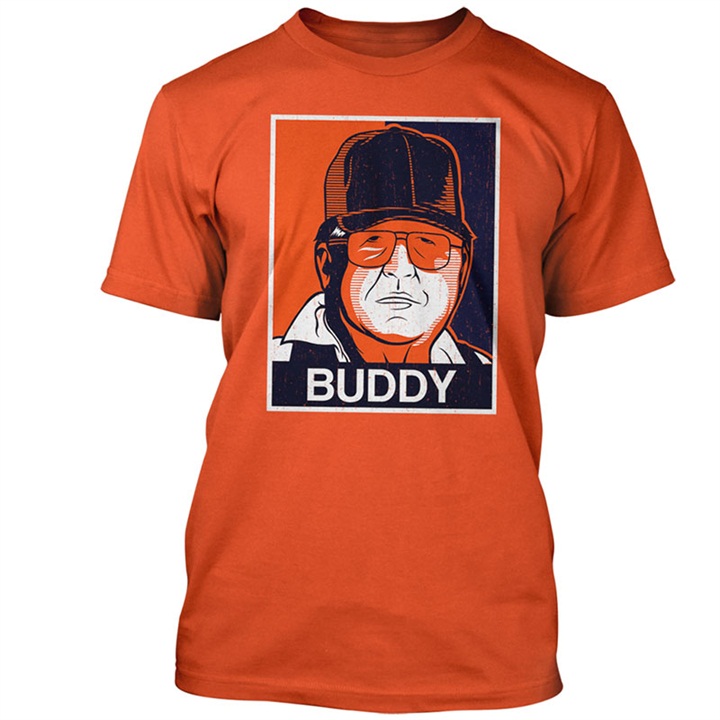 Buddy Ryan Orange Mourned Coach T-shirt