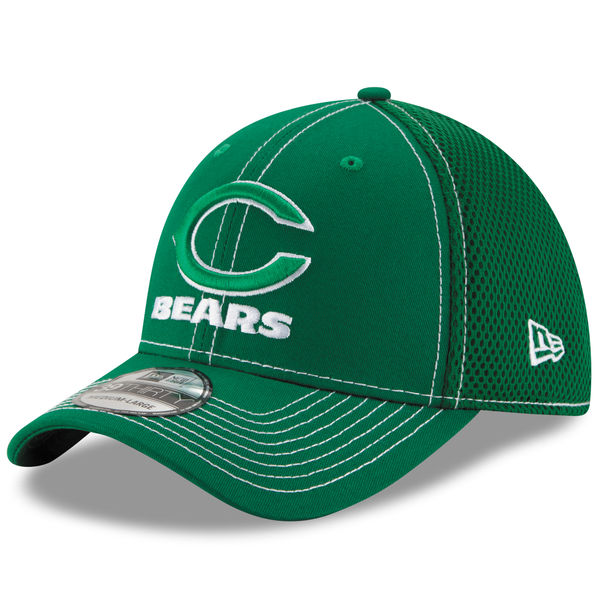 Chicago Bears Green St. Patrick's Day 39Thirty Hat (Pre-Order)