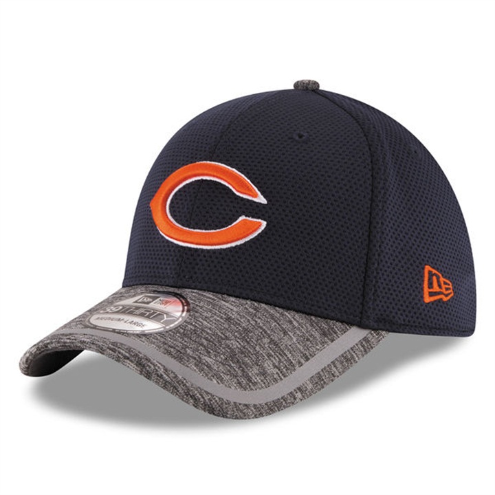 Chicago Bears Navy New Era 2016 On Field Training Camp Flex Hat