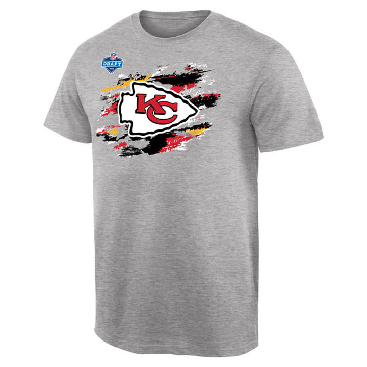 Chiefs Pro Line Heather Gray 2016 Draft Special T-Shirt