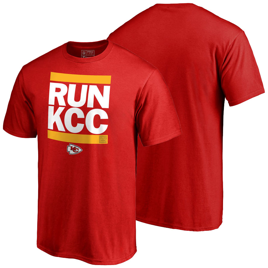 Kansas City Chiefs Red Pro Line RUN-CTY T-Shirt