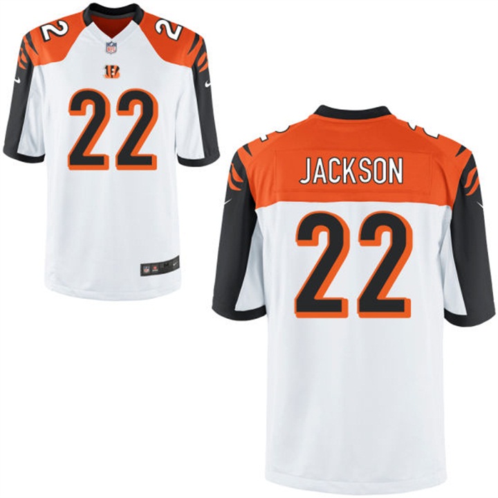 Cincinnati Bengals #22 William Jackson III White Game Jersey