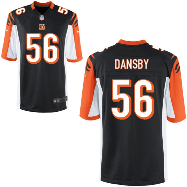 Cincinnati Bengals #56 Karlos Dansby Black Game Jersey