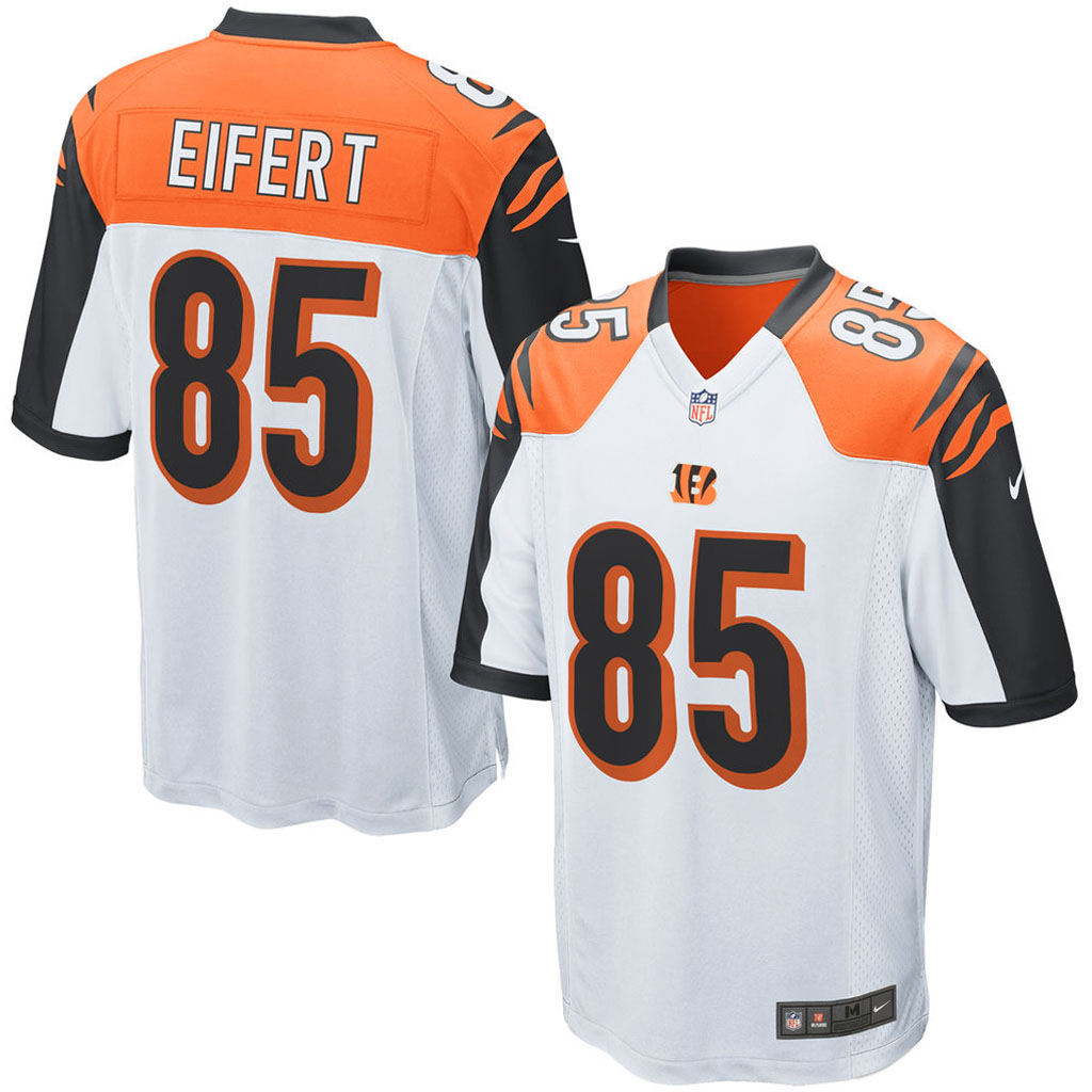 NFL Cincinnati Bengals #85 Tyler Eifert White Game Jersey