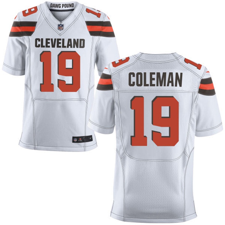 Cleveland Browns #19 Corey Coleman White Elite Jersey