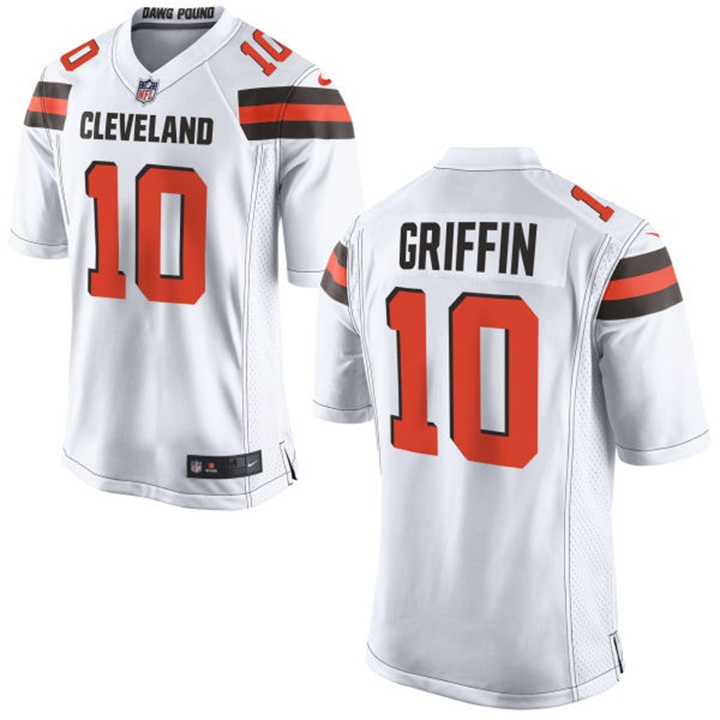 Cleveland Browns #10 Robert Griffin III White Game Jersey